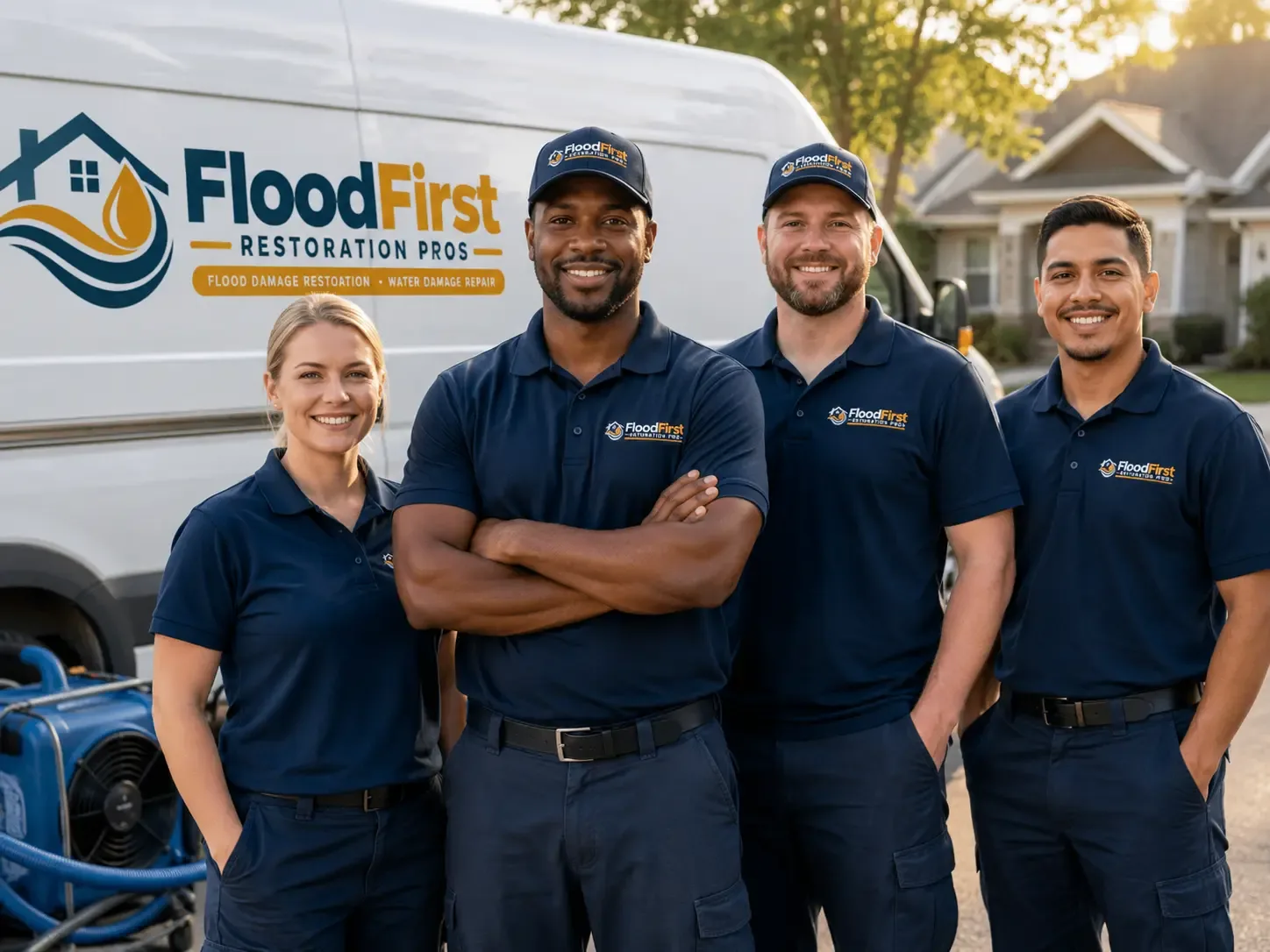 Flood Damage Restoration company in West Farmington, OH